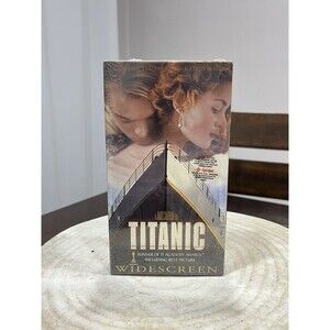 TITANIC VHS 1998 Widescreen Edition 2 Tape Box Set Brand New And Sealed Vintage
